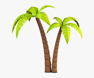 Palm Tree v 4 3D Model