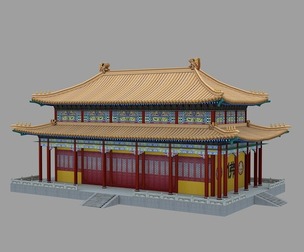Mahavira Hall ancient temple building