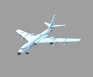 Chinese People's Liberation Army Air Force bomber H6K H6