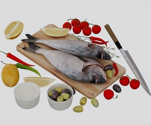 Fresh fish corona