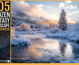 505 Frozen Fantasy Landscape