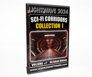LightWave 2024- Volume #7- Sci-Fi Corridor Collection I