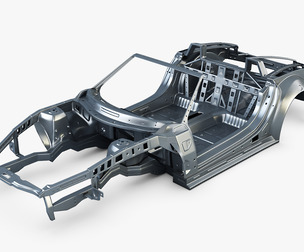 Car Frame v 1 3D Model
