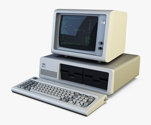 IBM 5150 Personal Computer 3D Model