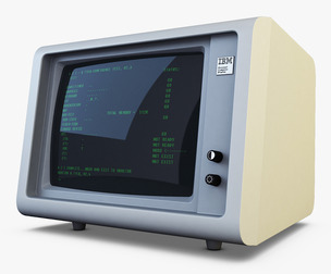 IBM 5150 Monitor 3D Model