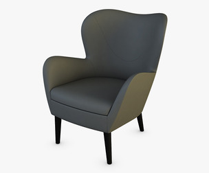 Arc Armchair 3D Model