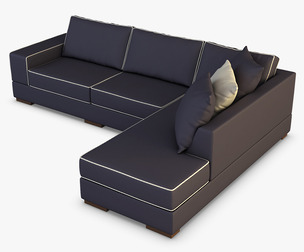 Oscar Sofa 3D Model