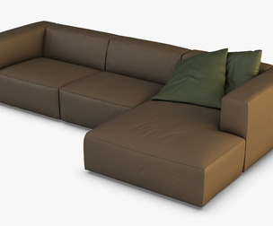 Vogue Sofa 3D Model