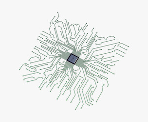 Electronic Circuit v 3 3D Model