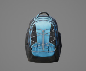 Bag Backpack 3D model 006