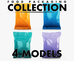 Food Packaging Collection Volume 2 3D Models