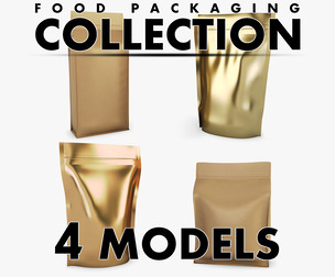Food Packaging Collection Volume 4 3D Models