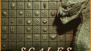 Scales - 69 reptilian and dragon VDM brushes cover