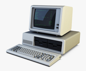 Personal Computer v 2 3D Model