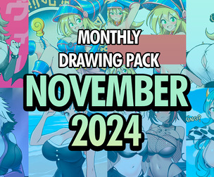 Monthly drawing pack - NOVEMBER 2024
