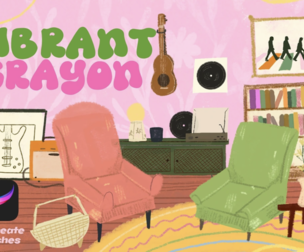 Vibrant Crayon brushes for procreate