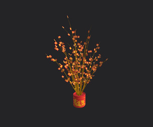 Christmas tree 3D Model 002