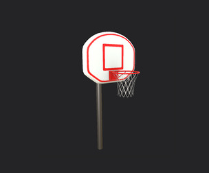 BasketballHoop 3D Model 001