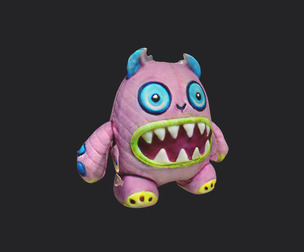 Plush toys 3D Model 001