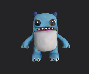 Plush toys 3D Model 009