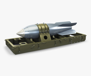 Nuclear Aerial Bomb v 1 3D Model