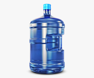 Water Bottle Container v 1 3D Model