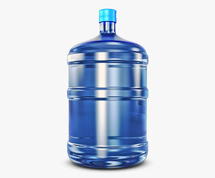 Water Bottle Container v 2 3D Model