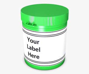 Medicine Pill Bottle v 1 3D Model