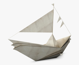Boat Paper v 1 3D Model