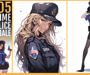 505 Anime Police Female