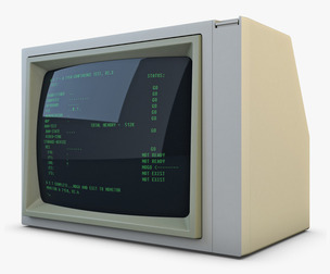 Monitor v 2 3D Model