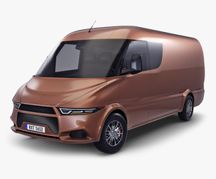 Generic Commercial Cargo Van v 1 3D Model