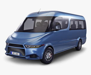 Generic Passenger Van v 1 3D Model