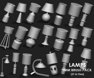 Lamps IMM Brush Pack (21 in One)