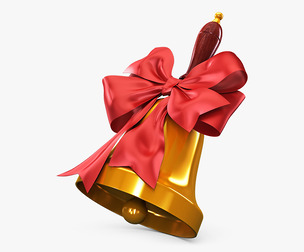 Christmas Bell v 1 3D Model