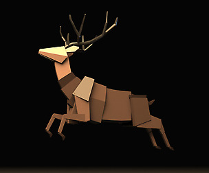 Boxy Stag Maya Rig