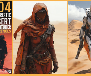 404 Futuristic Desert Adventurer