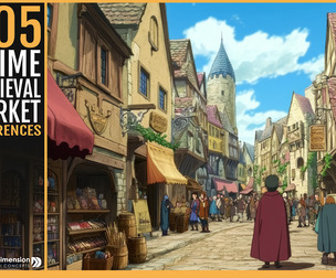 505 Anime Medieval Market