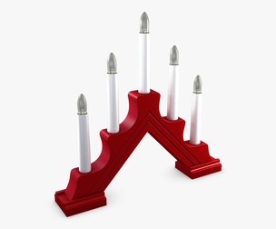 Christmas Advent Lights v 1 3D Model