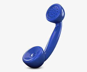 Retro Telephone Handset v 1 3D Model