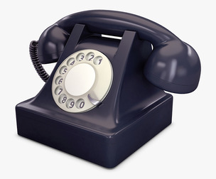 Retro Telephone v 1 3D Model