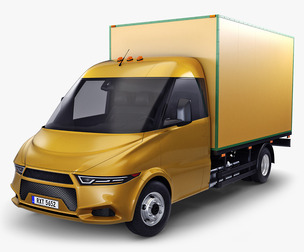 Generic Box Truck v 1 3D Model