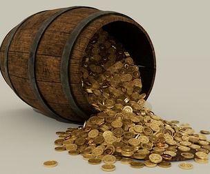 Barrel of gold