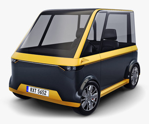 Generic Compact City Car v 1 3D Model