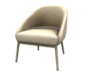 Modern fabric chair