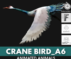 Crane Bird_A6