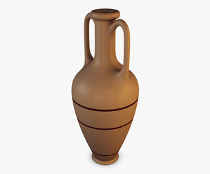 Antique Amphora v 1 3D Model
