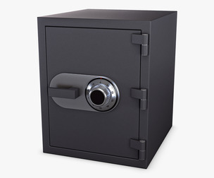 Steel Safe v 1 3D Model