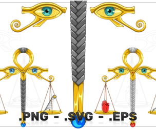Egyptian Scales of the Judgement of Osiris
