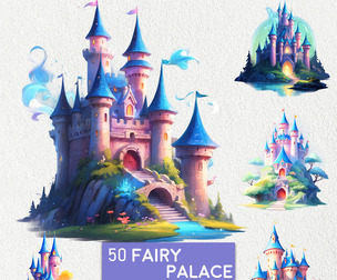 Fairy Palace Cliparts